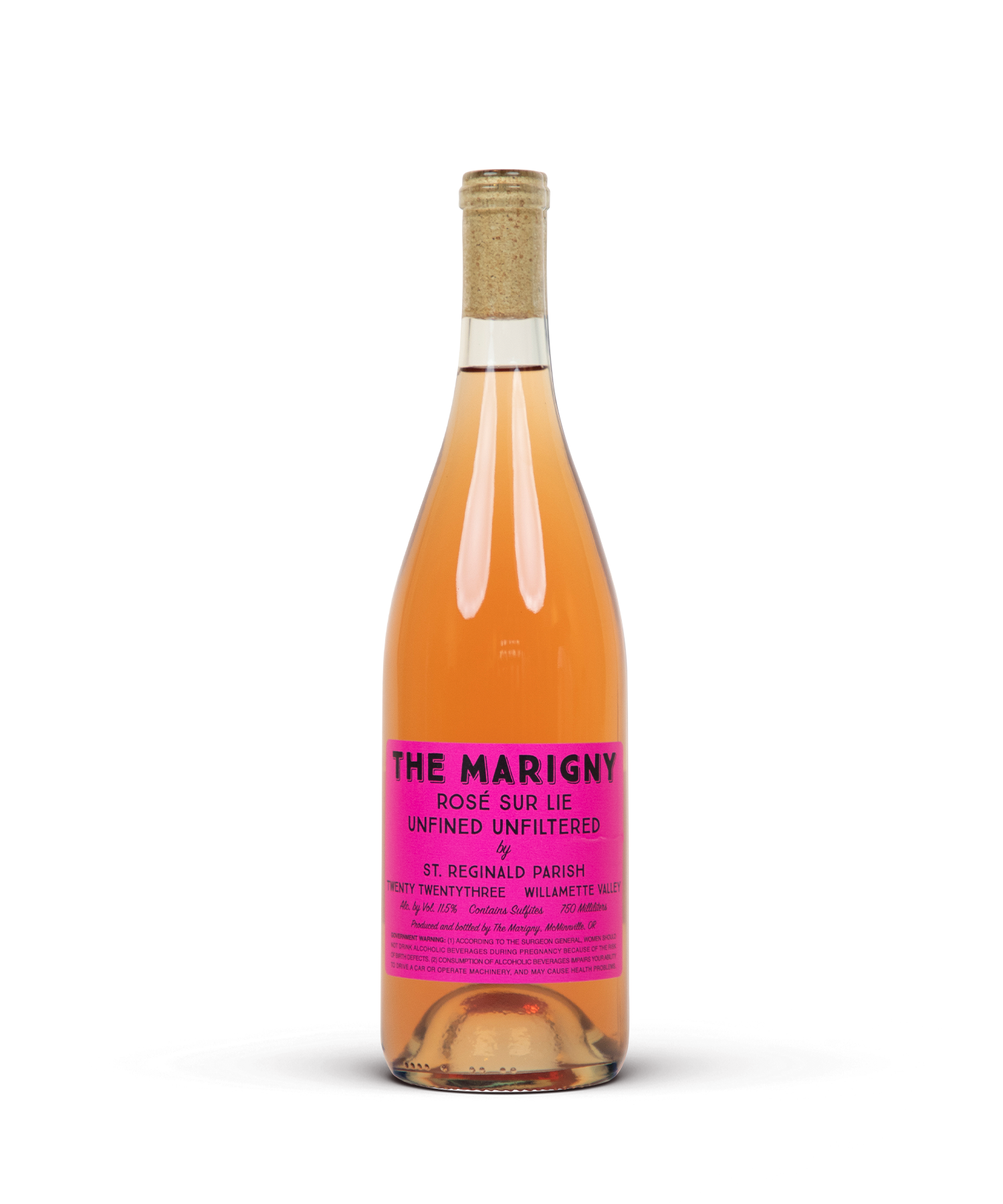 Rosé Sur Lie Unfined Unfiltered – The Marigny