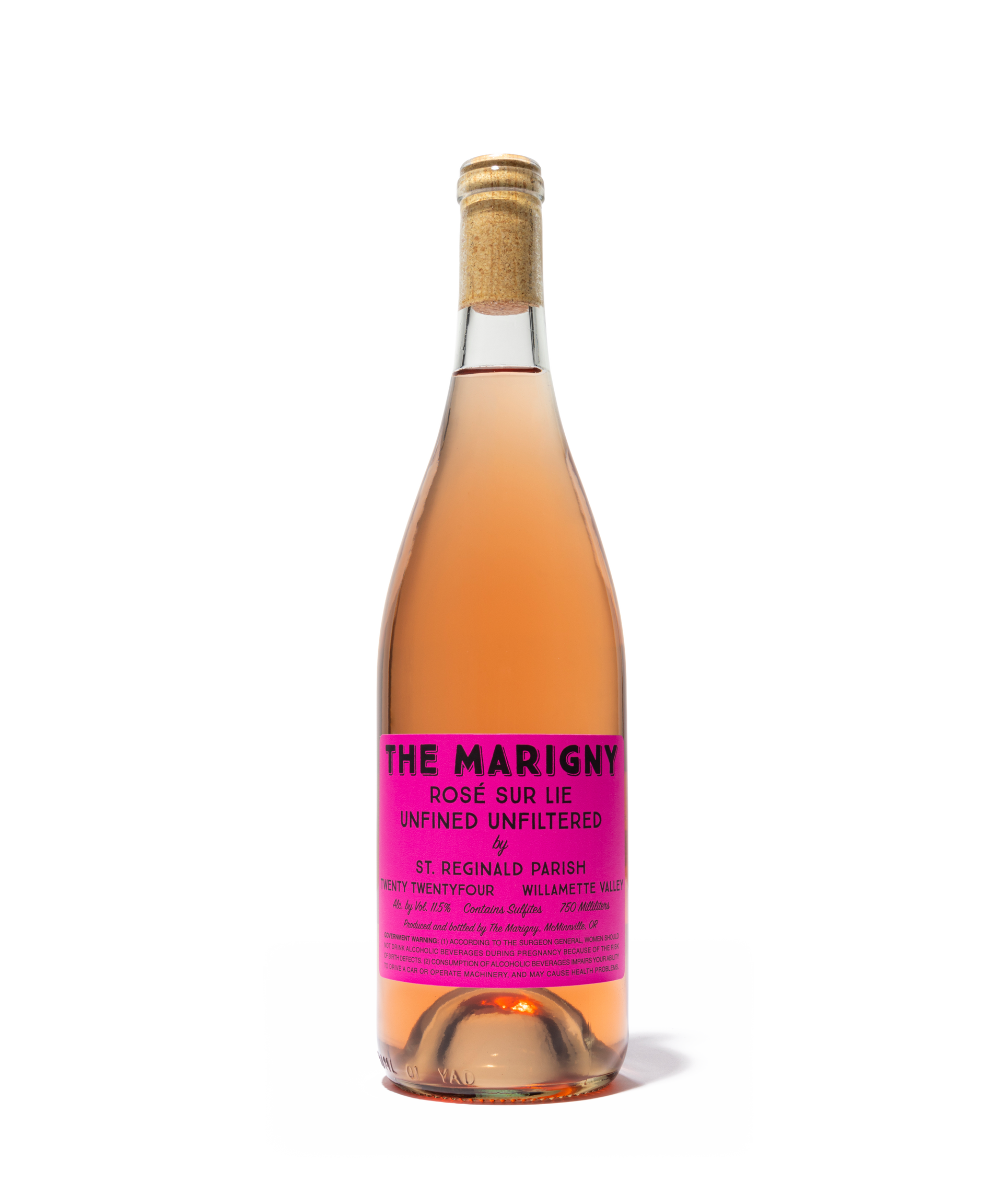 Pinot Noir Rosé Unfined Unfiltered – The Marigny